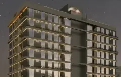 Perspectiva ilustrativa do empreendimento Armazém Vieira Residence em Saco dos Limões, Florianópolis — em lançamento na planta