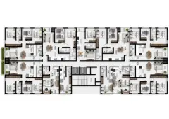 Armazem Vieira Tipo Humanizada do empreendimento Armazém Vieira Residence em Saco dos Limões, Florianópolis — em lançamento na planta