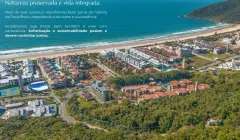 Perspectiva ilustrativa do empreendimento B7 Essence em Praia Brava, Florianópolis — em lançamento na planta