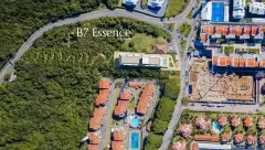 Perspectiva ilustrativa do empreendimento B7 Essence em Praia Brava, Florianópolis — em lançamento na planta