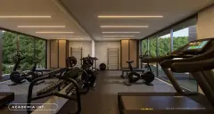 Perspectiva ilustrativa do empreendimento B7 Essence em Praia Brava, Florianópolis — em lançamento na planta