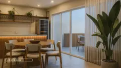 Perspectiva ilustrativa do empreendimento B7 Essence em Praia Brava, Florianópolis — em lançamento na planta