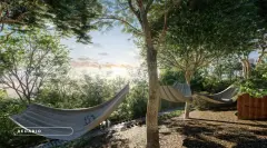 Perspectiva ilustrativa do empreendimento B7 Essence em Praia Brava, Florianópolis — em lançamento na planta