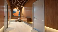 Perspectiva ilustrativa do empreendimento B7 Essence em Praia Brava, Florianópolis — em lançamento na planta
