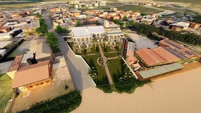 Vista do bairro Barra da Lagoa em Florianópolis para comprar imóvel na planta