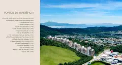 Perspectiva ilustrativa do empreendimento Bellomonte em Ingleses, Florianópolis — em lançamento na planta