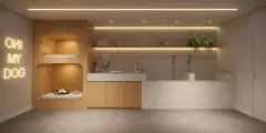 Dum Belo Petwash do empreendimento Bellomonte em Ingleses, Florianópolis — em lançamento na planta