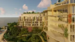 Perspectiva ilustrativa do empreendimento Cacupé 4 Náutico Residence em Cacupé, Florianópolis — em lançamento na planta