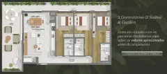 Perspectiva ilustrativa do empreendimento Cacupé 4 Náutico Residence em Cacupé, Florianópolis — em lançamento na planta