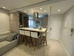 Foto 6 de 21 do empreendimento Apartamento semimobiliado, 3 dormitórios, sacada e vaga de garagem em Estreito, Florianópolis — pronto para morar na planta