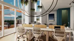 Coworking Interno Inferior do empreendimento Du Centre em Ingleses, Florianópolis — em lançamento na planta