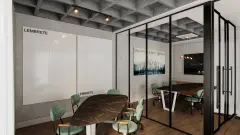Sala de estar do empreendimento Du Centre em Ingleses, Florianópolis — em lançamento na planta