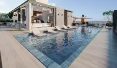 Poll Oasis do empreendimento Du Centre em Ingleses, Florianópolis — em lançamento na planta