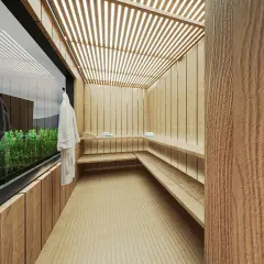 Steam Room do empreendimento Du Centre em Ingleses, Florianópolis — em lançamento na planta