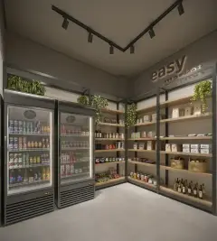 Dcampos Easy Market R00 do empreendimento Easy em Centro, Florianópolis — em lançamento na planta