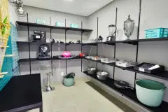 Sala de estar do empreendimento Apartamentos Duplex, Edifício Now em Estreito, Florianópolis — pronto para morar na planta