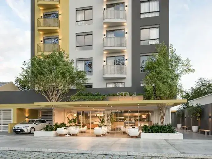 Vista do bairro Santa Mônica em Florianópolis para comprar imóvel na planta