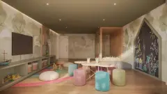 13. Rdo Vil Kids do empreendimento exclusivo, Villa Vauban em Estreito, Florianópolis — em lançamento na planta