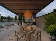 19. Rdo Vil Quiosque do empreendimento exclusivo, Villa Vauban em Estreito, Florianópolis — em lançamento na planta