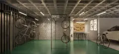 22. Rdo Vil Bicicletario do empreendimento exclusivo, Villa Vauban em Estreito, Florianópolis — em lançamento na planta