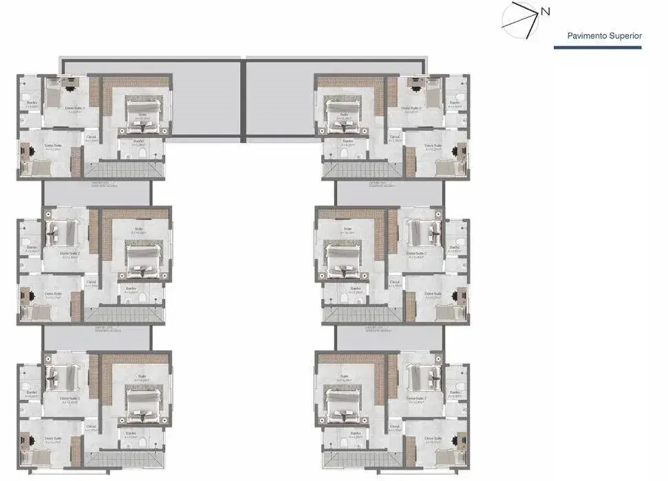 Planta baixa 3 Quartos do Sobrado em Condomínio, novo e financiável no Ribeirão da Ilha em Ribeirão da Ilha, Florianópolis — 133.612 m² privativos, pronto para morar na planta