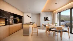 Espaço gourmet do empreendimento ao lado do Floripa Shopping em Saco Grande, Florianópolis — em lançamento na planta