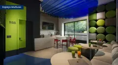 Perspectiva ilustrativa do empreendimento Imob Jurerê On, Jurerê em Jurerê, Florianópolis — em lançamento na planta