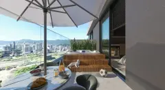 Varanda do empreendimento Imob Jurerê On, Jurerê em Jurerê, Florianópolis — em lançamento na planta