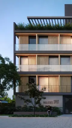 Fachada do empreendimento Ingleses Spot, Ingleses em Ingleses, Florianópolis — em lançamento na planta