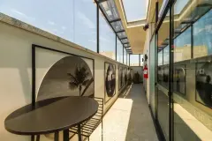 Spjs Area Comum Terraco do empreendimento Studio mobiliado, Jurerê Spot, Jurerê em Jurerê, Florianópolis — pronto para morar na planta