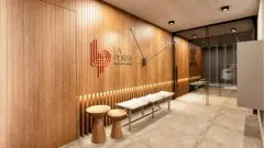 Hall do empreendimento La Porta em Centro, Florianópolis — pronto para morar na planta