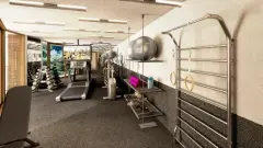 Academia do empreendimento La Porta em Centro, Florianópolis — pronto para morar na planta