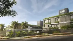 Fachada do empreendimento Live em Cacupé, Florianópolis — em lançamento na planta