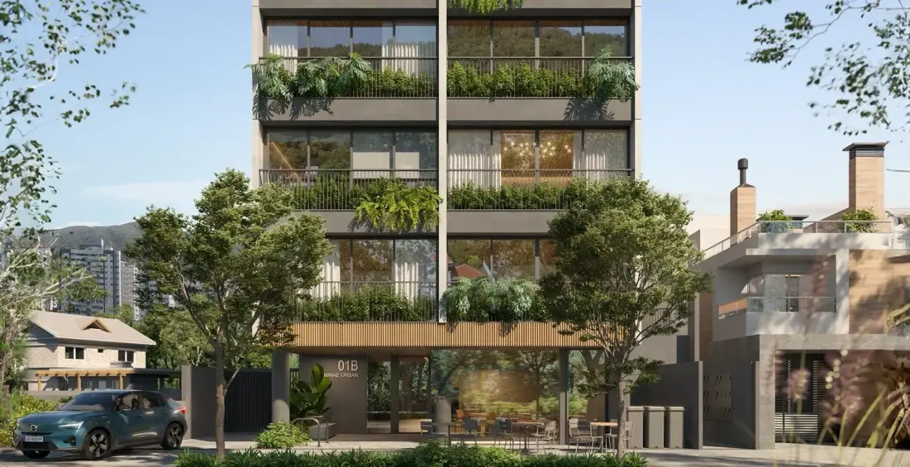 Vista do bairro Córrego Grande em Florianópolis para comprar imóvel na planta