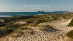 Perspectiva ilustrativa do empreendimento Makai Beachfront Novo Campeche em Campeche, Florianópolis — em lançamento na planta