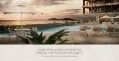 Perspectiva ilustrativa do empreendimento Makai Beachfront Novo Campeche em Campeche, Florianópolis — em lançamento na planta