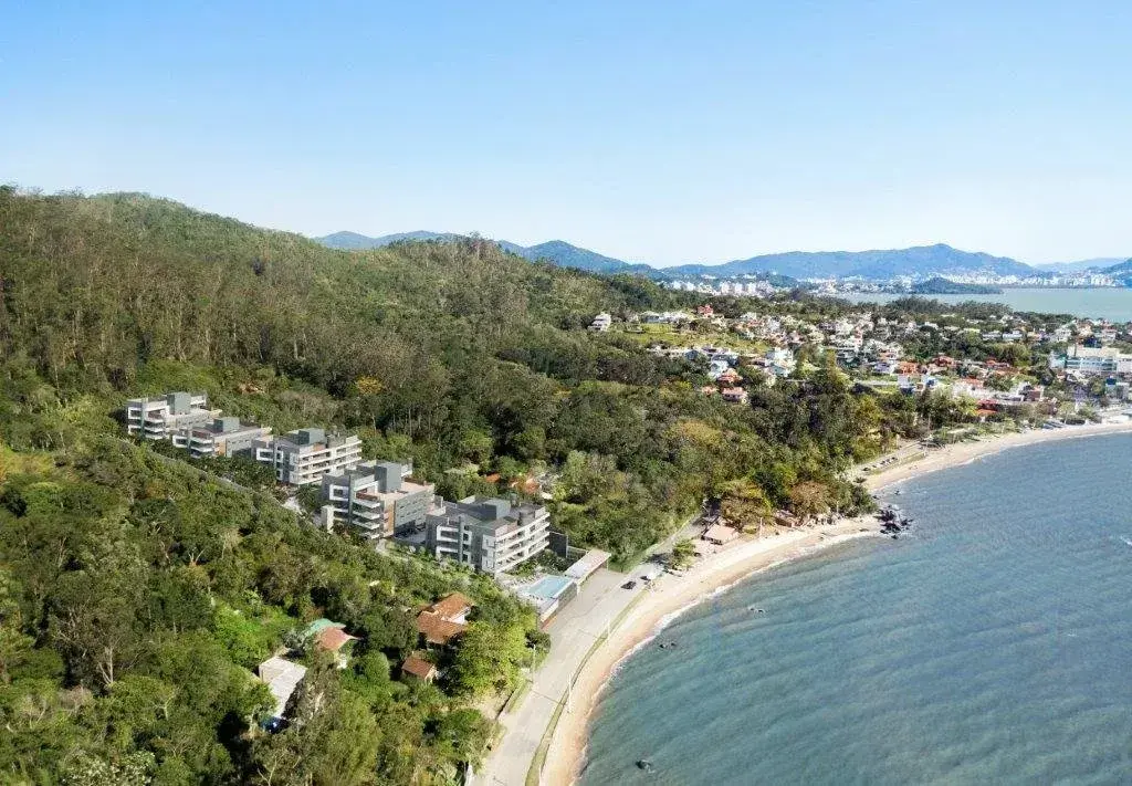 Vista do bairro Cacupé em Florianópolis para comprar imóvel na planta