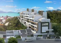 Mirante Vista Diurna do empreendimento Mirante dos Corais em Coqueiros, Florianópolis — em lançamento na planta