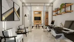 Bussines Center do empreendimento Mirante dos Corais em Coqueiros, Florianópolis — em lançamento na planta