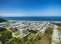 Fachada do empreendimento Oceanic Residence em Ingleses, Florianópolis — em lançamento na planta