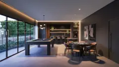 Espaço gourmet do empreendimento Oceanic Residence em Ingleses, Florianópolis — em lançamento na planta