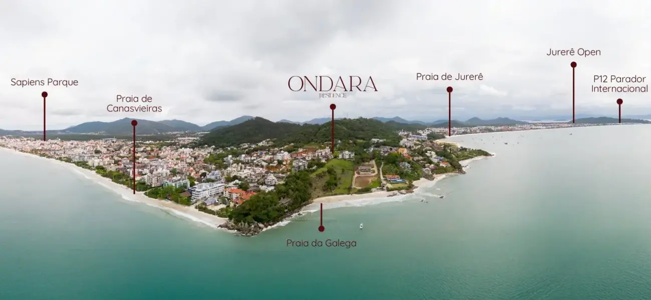 Imagem do em lançamento Ondara Residence em Canajurê, Florianópolis — imóvel na planta em Florianópolis