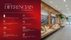 Perspectiva ilustrativa do empreendimento Ondara Residence em Canajurê, Florianópolis — em lançamento na planta