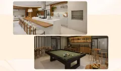 Perspectiva ilustrativa do empreendimento Ondas do Leste em Barra da Lagoa, Florianópolis — em lançamento na planta