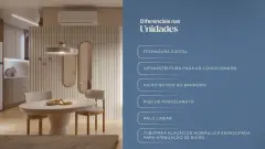 Perspectiva ilustrativa do empreendimento Ondas do Leste em Barra da Lagoa, Florianópolis — em lançamento na planta