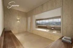 Perspectiva ilustrativa do empreendimento Opus em Agronômica, Florianópolis — em lançamento na planta
