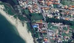 Perspectiva ilustrativa do empreendimento frente mar, Ponta das Canas Spot II, Ponta das Canas em Ponta das Canas, Florianópolis — em lançamento na planta