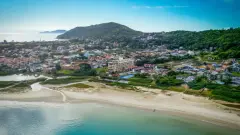 Ponta Das Canas do empreendimento frente mar, Ponta das Canas Spot II, Ponta das Canas em Ponta das Canas, Florianópolis — em lançamento na planta