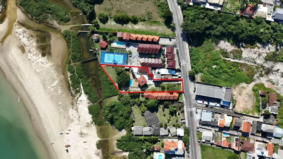 Vista do bairro Ponta das Canas em Florianópolis para comprar imóvel na planta