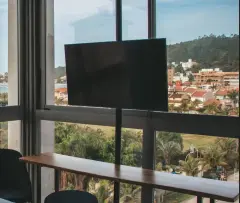 Perspectiva ilustrativa do empreendimento Ponta das Canas Spot em Ponta das Canas, Florianópolis — em lançamento na planta